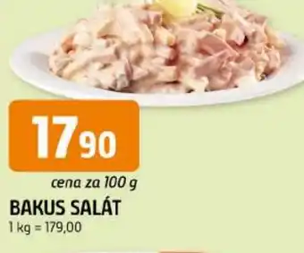 Trefa Bakus salát nabídka