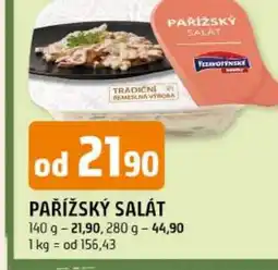 Trefa Pařížský salat nabídka