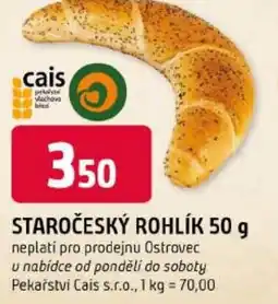 Trefa Staročeský rohlík nabídka