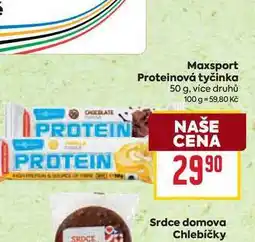 Billa Maxsport Proteinová tyčinka nabídka