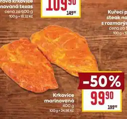 Billa Krkovice marinovaná nabídka