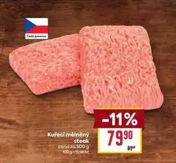 Billa Kuřecí mělněný steak cena za nabídka