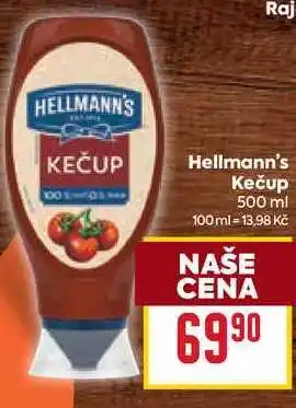Billa Hellmann's Kečup nabídka