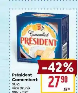 Billa Président Camembert nabídka
