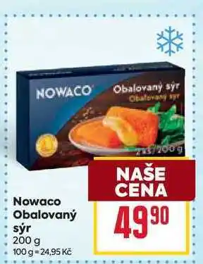 Billa Nowaco Obalovaný sýr nabídka