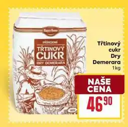 Billa Třtinový cukr Dry Demerara nabídka