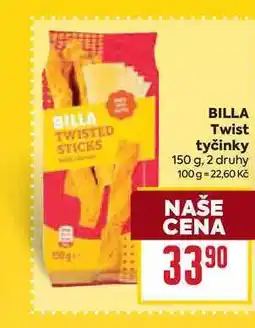 Billa BILLA Twist tyčinky nabídka
