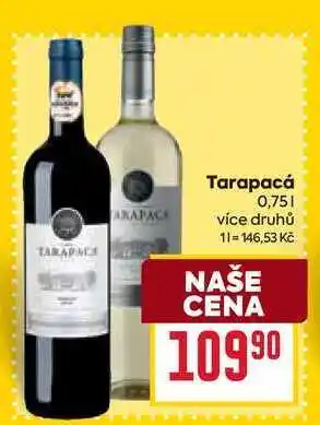 Billa Tarapacá nabídka