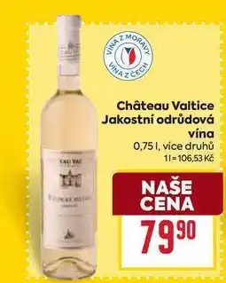 Billa Château Valtice Jakostní odrůdová vína nabídka