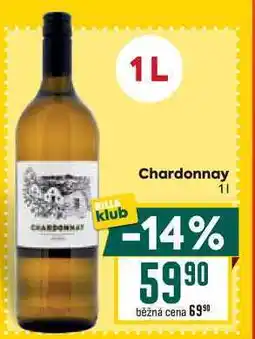 Billa Chardonnay nabídka