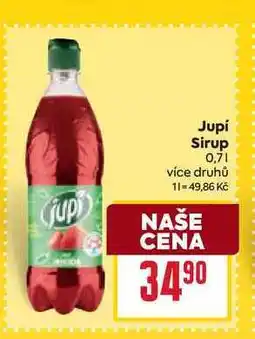 Billa Jupí Sirup nabídka