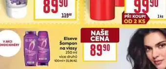 Billa Elseve Šampon na vlasy nabídka
