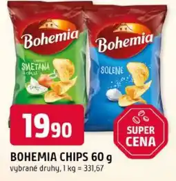 Trefa Bohemia chips nabídka