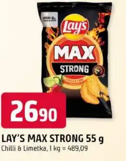 Trefa Lay's max strong nabídka