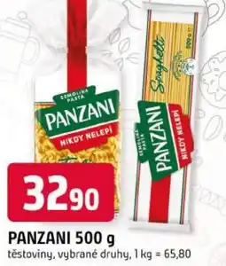 Trefa Panzani těstoviny nabídka