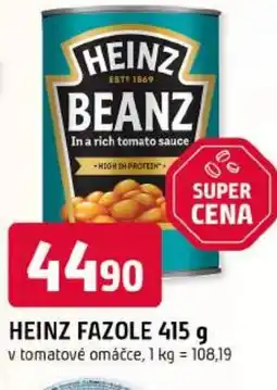 Trefa Heinz fazole nabídka