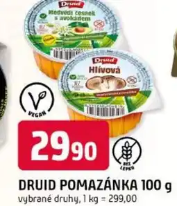 Trefa Druid pomazánka nabídka