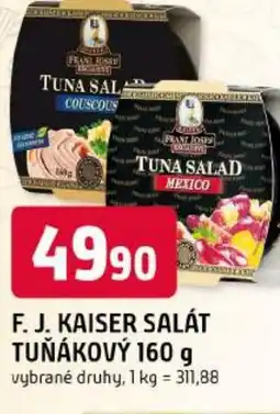 Trefa F. J. kaiser salát tuňákový nabídka