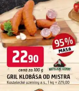 Trefa Gril klobása od mistra nabídka