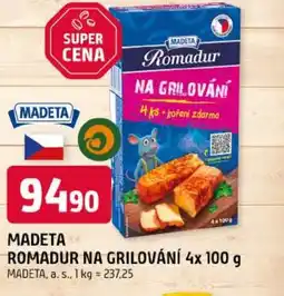 Trefa Madeta romadur na grilování nabídka