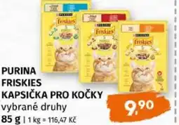 Trefa Purina friskies kapsička pro kočky nabídka