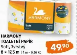 Trefa Harmony toaletní papír nabídka