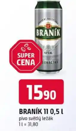 Trefa Braník 11 pivo světlý ležák nabídka