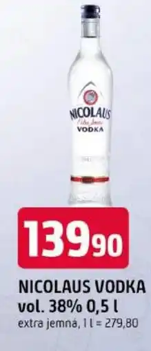 Trefa Nicolaus vodka vol. 38% nabídka