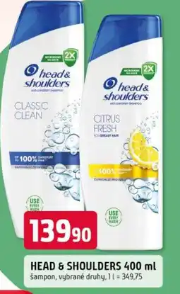 Trefa Head & shoulders nabídka