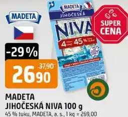 Trefa Madeta jihočeská niva nabídka