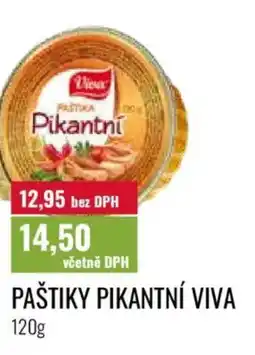 Ratio Paštiky pikantní viva nabídka