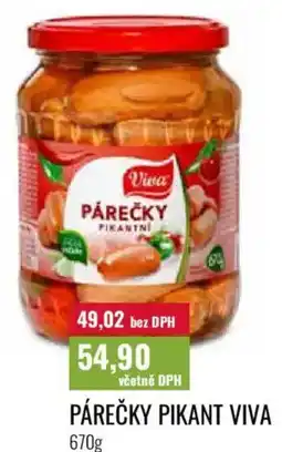 Ratio Párečky pikant viva nabídka