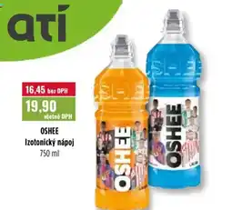 Ratio OSHEE Izotonický nápoj nabídka