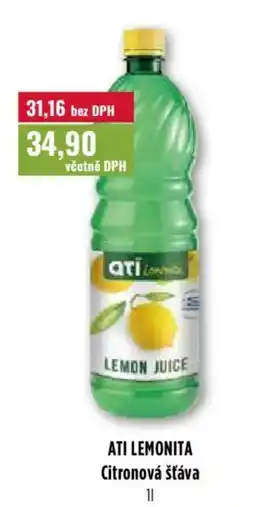 Ratio ATI LEMONITA Citronová šťáva nabídka