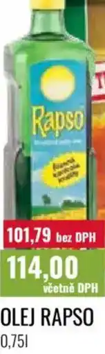Ratio Olej rapso nabídka