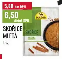 Ratio NADIR Skořice mletá nabídka