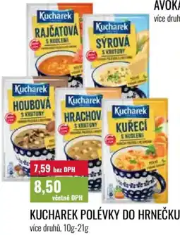 Ratio Kucharek polévky do hrnečku nabídka