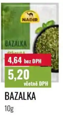 Ratio NADIR Bazalka nabídka