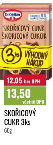 Ratio DR.OETKER Skořicový cukr 3ks nabídka