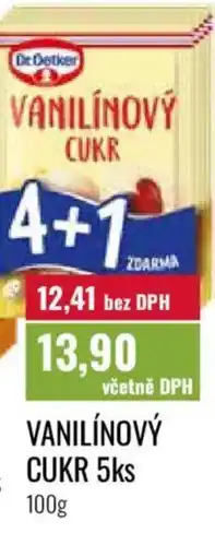 Ratio DR.OETKER Vanilínový cukr 5ks nabídka