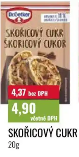 Ratio DR.OETKER Skořicový cukr nabídka