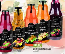 Ratio Koncentrát na limonádu nabídka