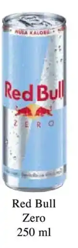 Ratio Red Bull Zero nabídka