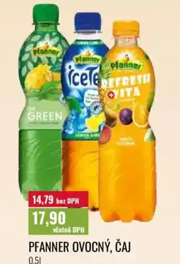 Ratio Pfanner ovocný, čaj nabídka