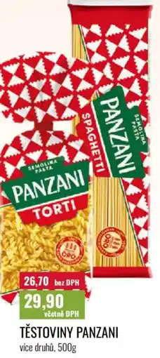 Ratio Těstoviny panzani nabídka