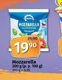 Coop Mozzarella sýr nabídka