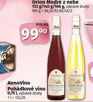 Coop Annovino pohádkové víno nabídka