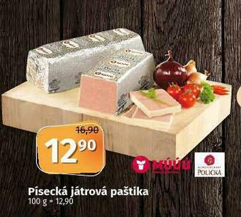 Coop Písecká játrová paštika nabídka