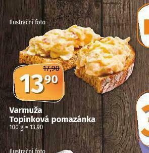 Coop Varmuža topinková pomazánka nabídka