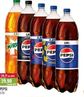 Ratio Pepsi nabídka